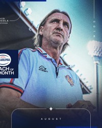 两战两胜！官方：克雷莫内塞主帅大卫-尼科拉当选意甲8月最佳教练